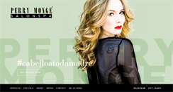 Desktop Screenshot of perrymongesalon.com